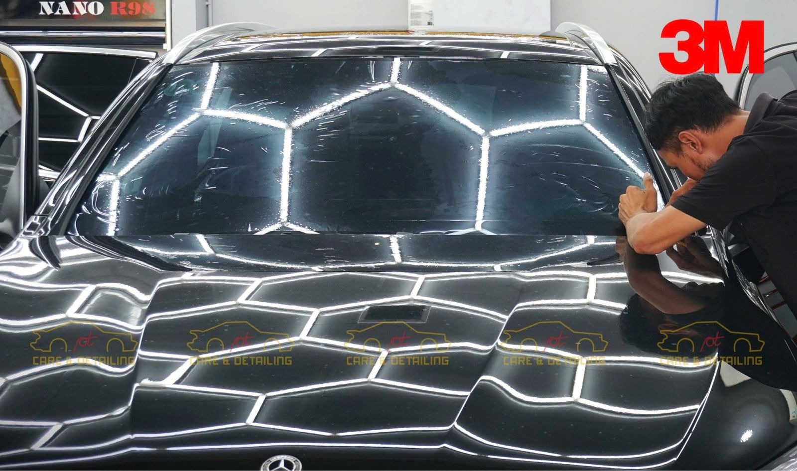 dán phim 3M tại Tân Bình cho xe mercedes