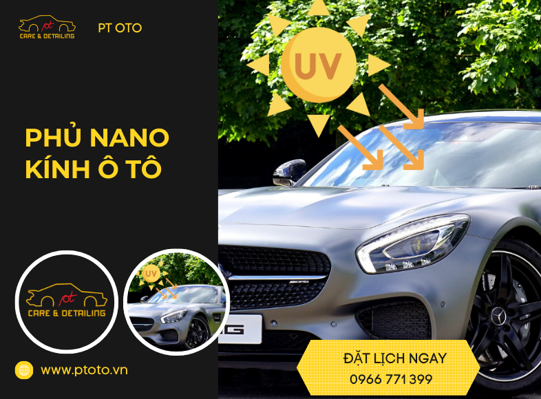 Garage Ô Tô Tân Phú PToto - Bảo vệ kính xe – Phủ nano chống bám nước